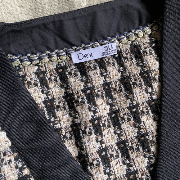 Small Vintage Looking Bomber cardigan - Picture 5 of 8